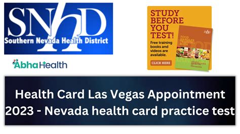 nevada smart health card|Nevada health card online training.